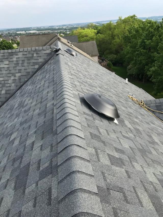 West Chester, Ohio roofing project #1 - During #2